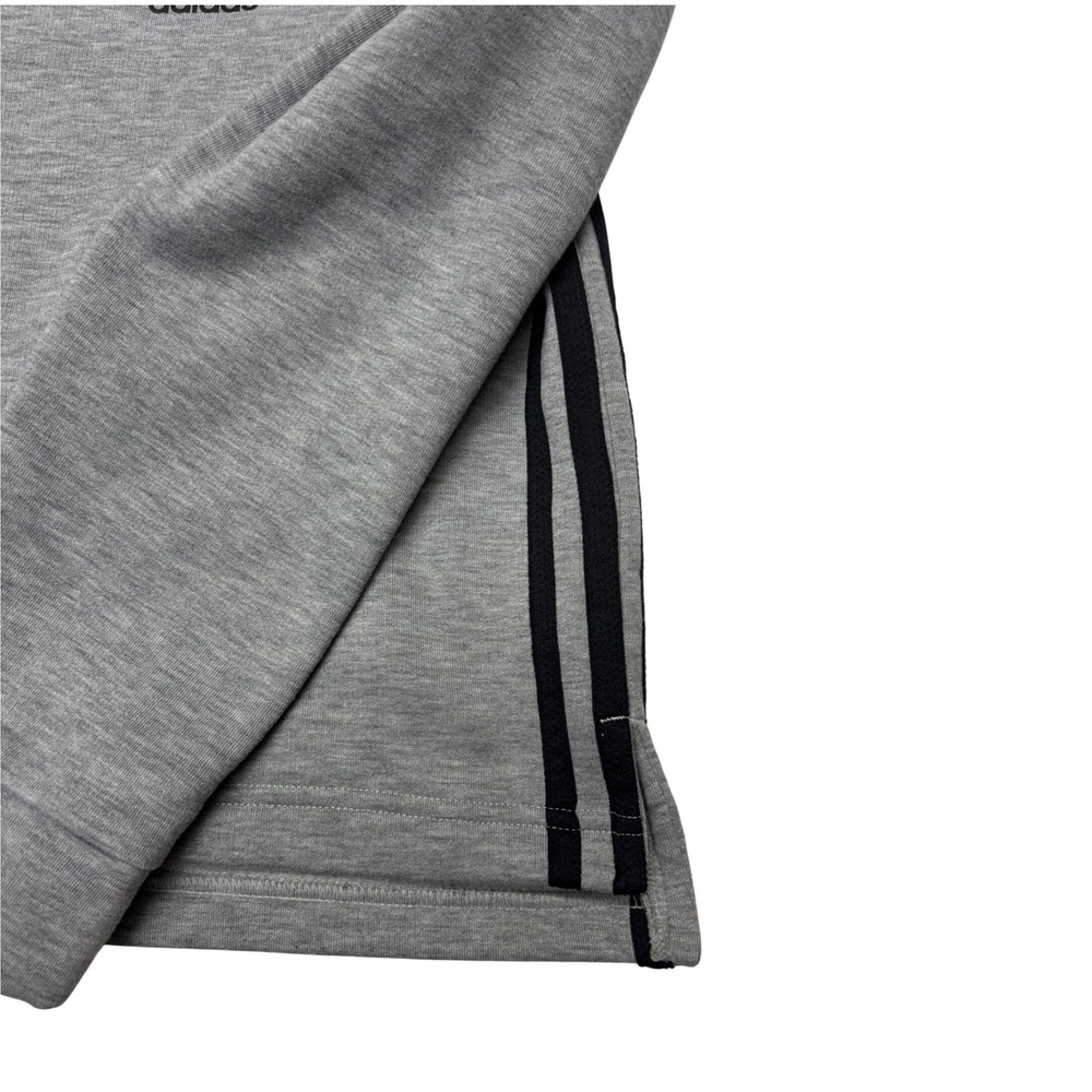 Adidas | Womens Large | Cropped | Gray | Long Sleeve |‎ Crewneck Sweatshirt - Picture 4 of 7